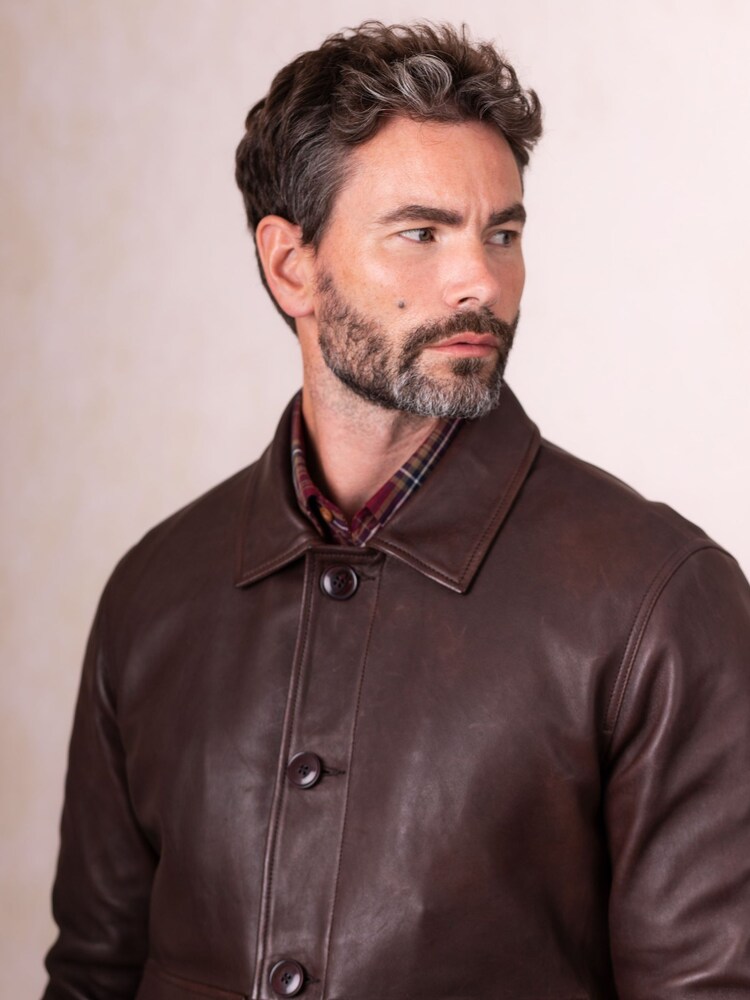 Lakeland Leather Red Embleton Jacket - Image 2 of 7 Lakeland Leather Red Embleton Jacket - Image 2 of 7