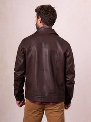 Lakeland Leather Red Embleton Jacket - Image 5 of 7