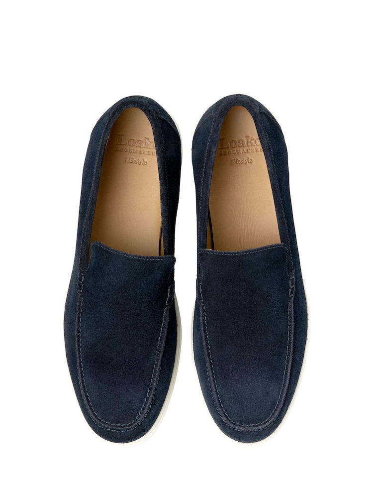 Loake Slip-On-Schuhe aus Veloursleder - Bild 3 von 3