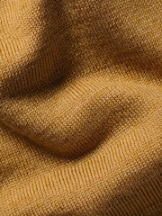 Charles Tyrwhitt Yellow Merino Zip Neck Jumper - Image 5 of 5