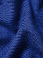 Charles Tyrwhitt Blue Merino V-Neck Jumper - Image 6 of 6