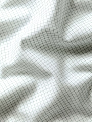 Charles Tyrwhitt Green Mini Grid Check Non-Iron Twill Slim Fit Shirt - Image 6 of 6