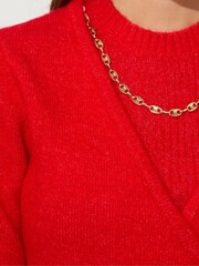 Star by Julien MacDonald Red 2 In 1 Cardigan With Necklace - Image 4 of 6