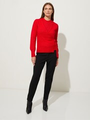Star by Julien MacDonald Red 2 In 1 Cardigan With Necklace - Image 5 of 6