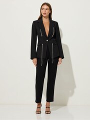 Star by Julien MacDonald Black Diamante Detail Jacket - Image 5 of 6