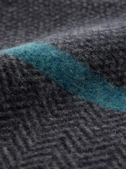 MEN'S LAMBSWOOL CHEVRON BEANIE - Imagen 2 de 2