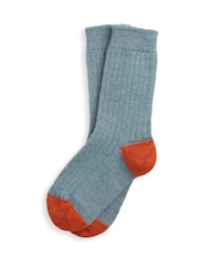 Celtic & Co. Ladies Blue Thick Merino Socks - Image 1 of 3