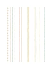 Hoopla Walls Natural Stripey 10m Wallpaper - Image 2 of 2