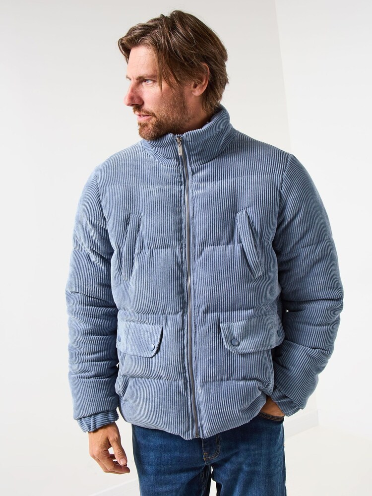 Joe Browns Blue Quilted Cord Jacket - Image 2 of 8 Joe Browns Blue Quilted Cord Jacket - Image 2 of 8
