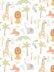 Hoopla Walls Natural Safari Boogie 10m Wallpaper - Image 2 of 2