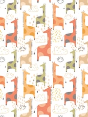 Hoopla Walls Orange Giraffe Friends 10m Wallpaper - Image 2 of 2