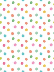 Hoopla Walls Pink Dotty 10m Wallpaper - Image 2 of 2
