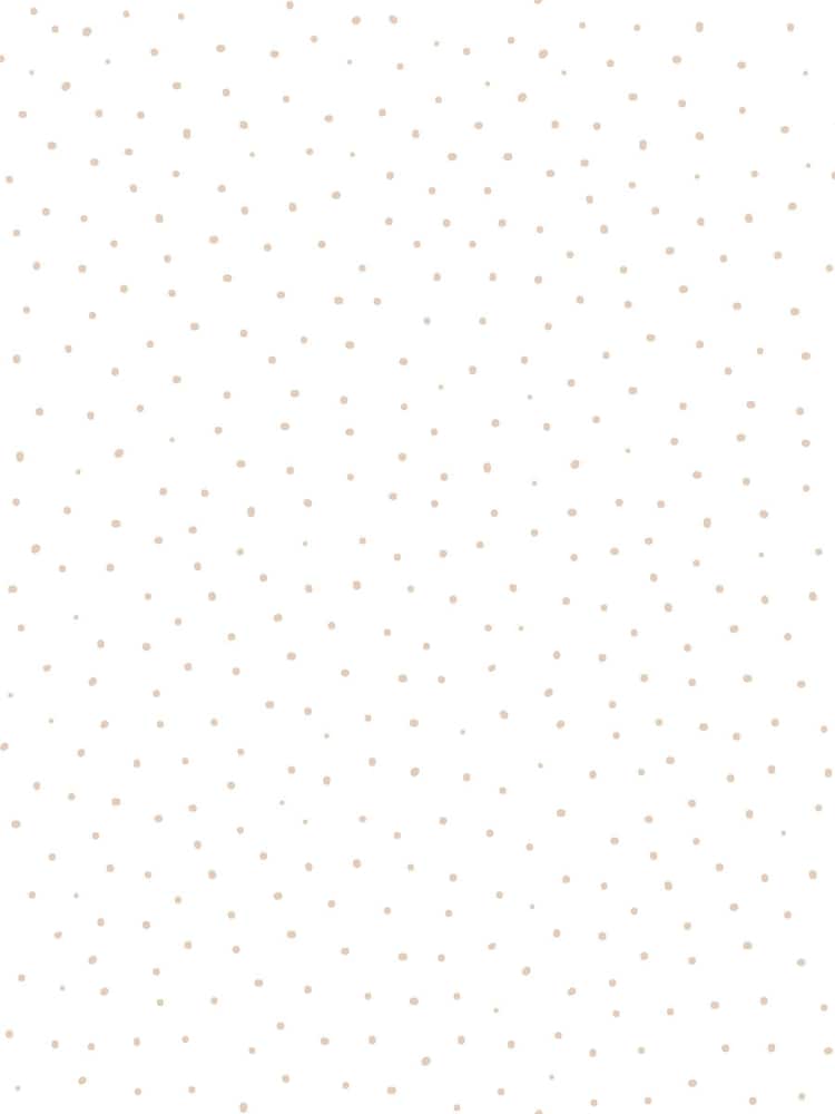 Hoopla Walls Natural Mini Dots 10m Wallpaper - Image 2 of 2
