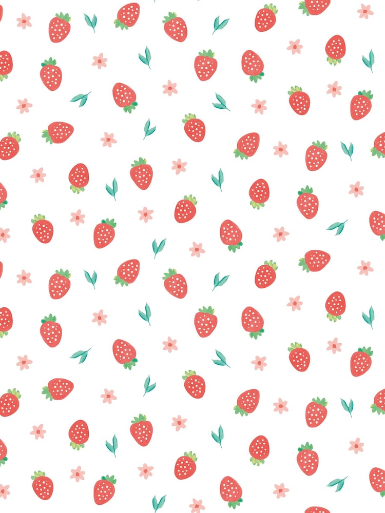Hoopla Walls Red Strawberry Sprinkles 10m Wallpaper - Image 2 of 2 Hoopla Walls Red Strawberry Sprinkles 10m Wallpaper - Image 2 of 2