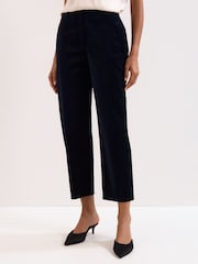 Phase Eight Blue Lyra Cord Trousers - Image 3 of 7
