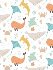 Hoopla Walls Orange Ocean Adventure 10m Wallpaper - Image 2 of 2