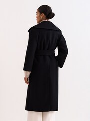 Phase Eight Black Annabel Collar Coat - Image 2 of 7