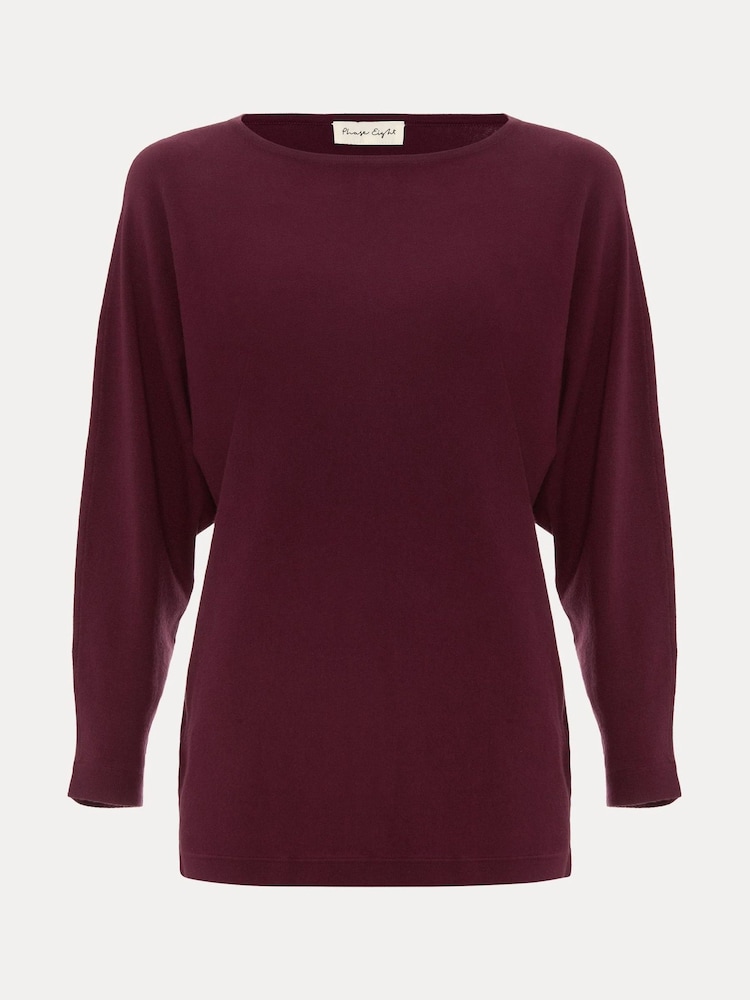 Phase Eight Red Long Line Cristine Knit Jumper - Image 7 of 7 Phase Eight Red Long Line Cristine Knit Jumper - Image 7 of 7