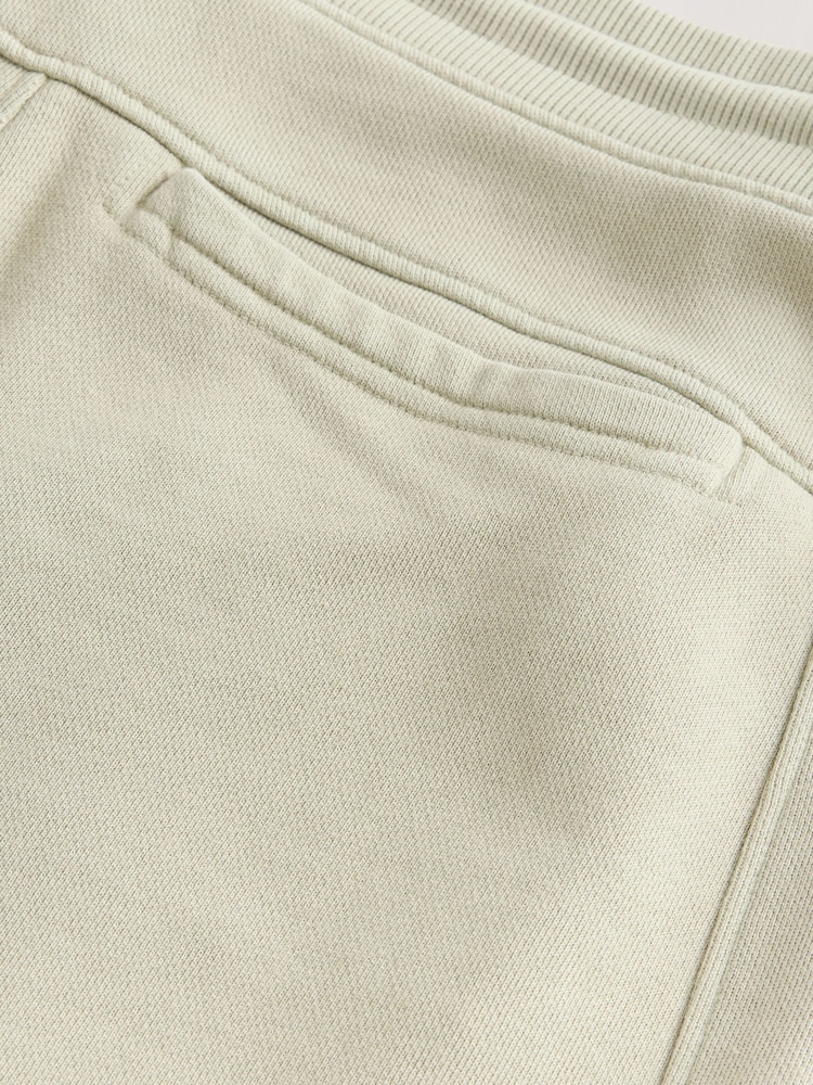 Sage Green Slim Fit Utility Loopback Slim Joggers - Image 10 of 10