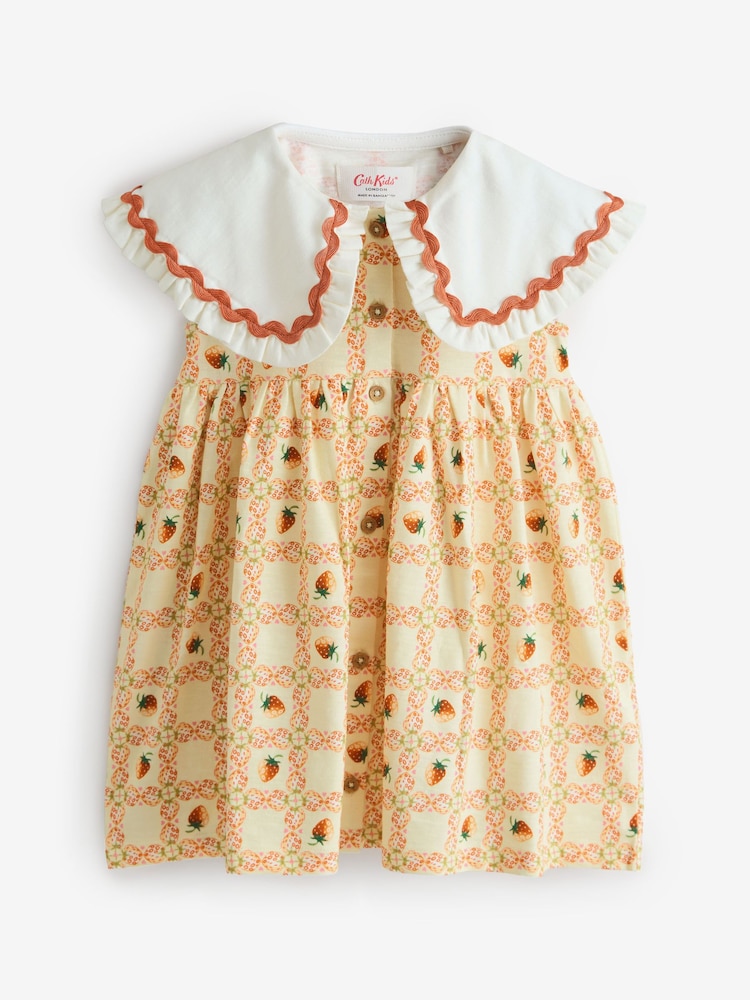 Yellow Collared Dress (3mths-7yrs) - Image 1 of 5 Yellow Collared Dress (3mths-7yrs) - Image 1 of 5