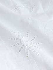 White Sun Broderie Button Front Top - Image 3 of 3