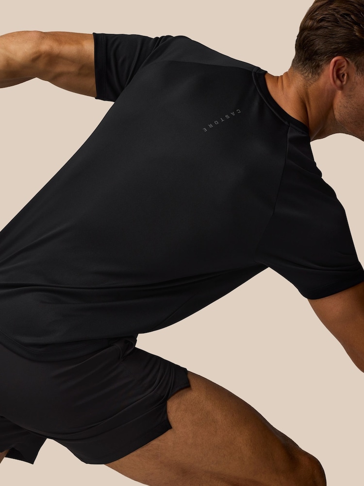Schwarz - Castore Adapt T-Shirt - Bild 7 von 7