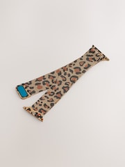 Leopard Print Strap Watch - Image 3 of 4