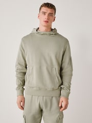 Sage Green Overhead Utility Hoodie - Image 1 of 4