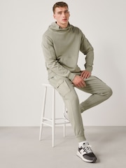 Sage Green Overhead Utility Hoodie - Image 2 of 4
