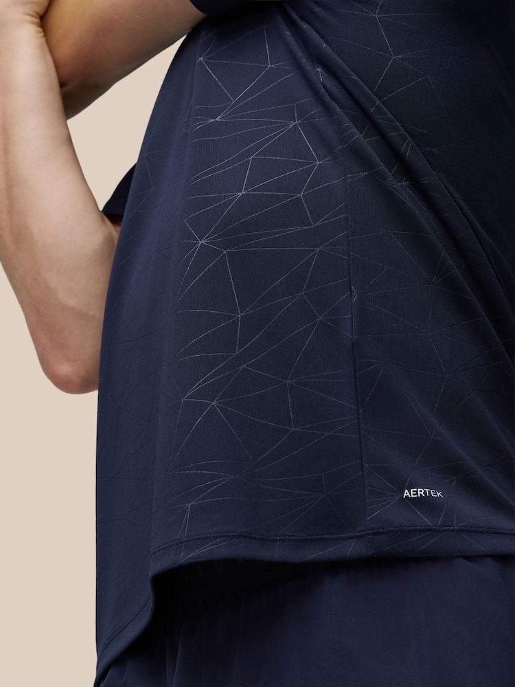 Castore Navy Adapt Printed T-Shirt - Image 7 of 7 Castore Navy Adapt Printed T-Shirt - Image 7 of 7