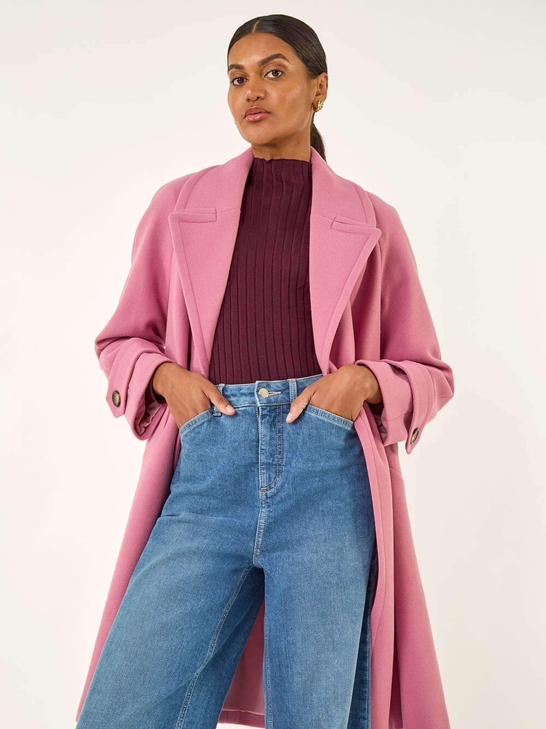 Buy Roman Pink Quilted Premium Buttoned Coat from Next South Africa