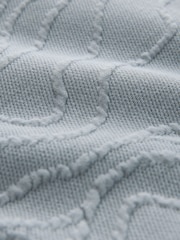 Grau, Blau - Textured Floral Shacket - Bild 10 von 10