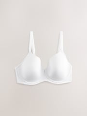 Black/White/Nude DD+ Light Padded Full Cup Smoothing T-Shirt Bras 3 Pack - Image 8 of 10