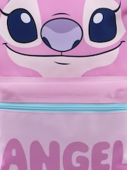 Character Pink Disney Lilo And Stitch Angel Backpack With 3D Ears - Image 6 of 6