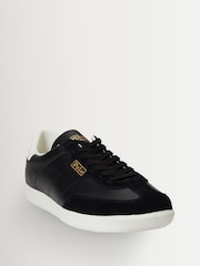 Polo Ralph Lauren Black Field Court 200 Trainers - Image 2 of 5
