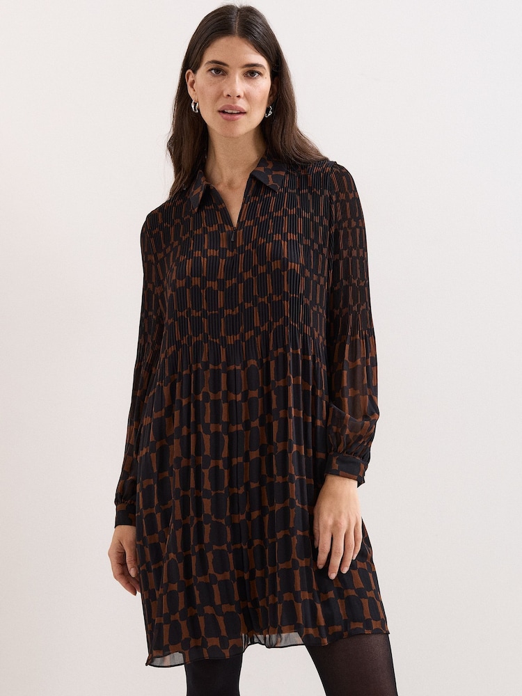 Phase Eight Black Ella Swing Dress - Image 1 of 7