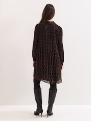 Phase Eight Black Ella Swing Dress - Image 2 of 7