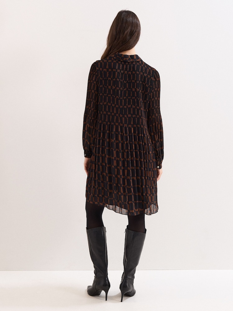 Phase Eight Black Ella Swing Dress - Image 2 of 7
