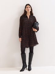 Phase Eight Black Ella Swing Dress - Image 3 of 7