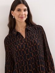 Phase Eight Black Ella Swing Dress - Image 4 of 7