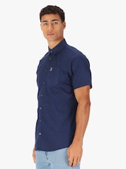 Luke 1977 Ironbridge Shirt Navy Blue - Image 3 of 6