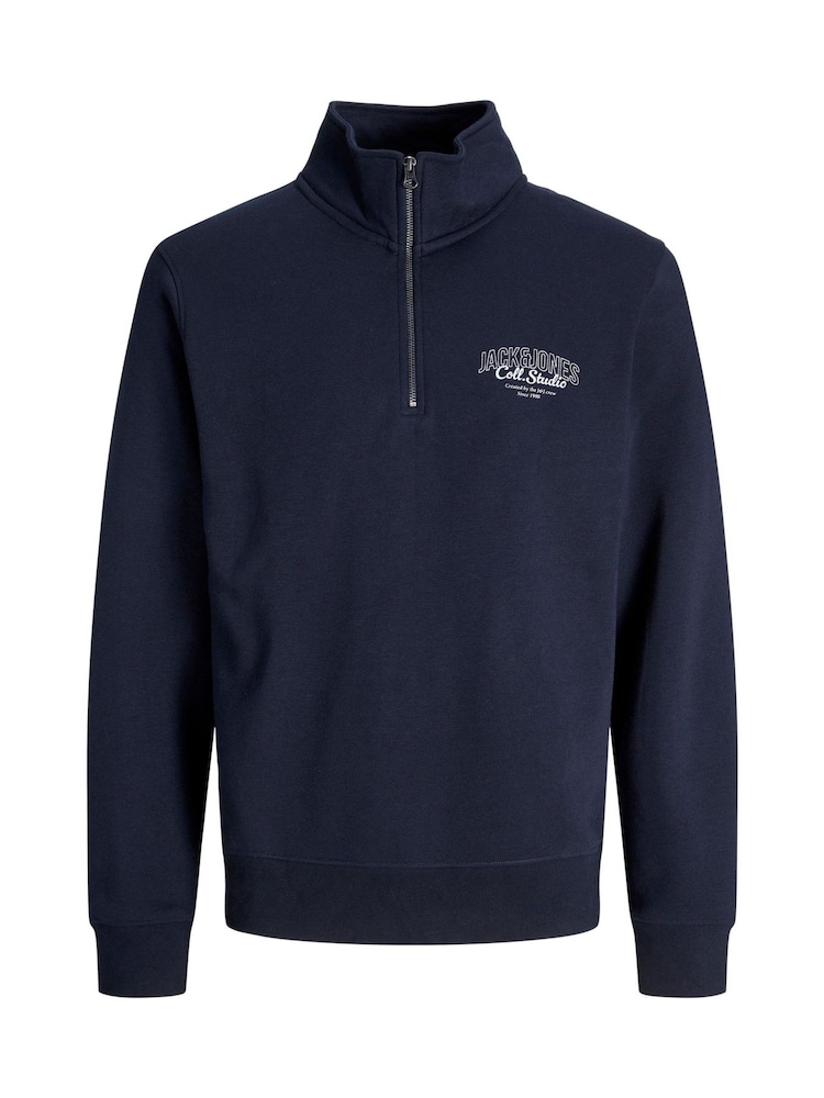 JACK & JONES Blue Sweatshirt and Jogger Coord Set - Image 2 of 3 JACK & JONES Blue Sweatshirt and Jogger Coord Set - Image 2 of 3