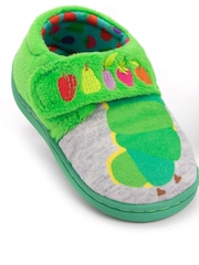 Vanilla Underground Green The Hungry Caterpillar Velcro Loafer Slippers - Image 5 of 6