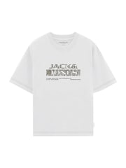 JACK & JONES White 3 Pack Logo Short Sleeve T-Shirts - Image 2 of 4