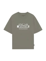 JACK & JONES White 3 Pack Logo Short Sleeve T-Shirts - Image 4 of 4