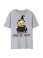 Vanilla Underground Grey Garfield Short Sleeved T-Shirt - Image 1 of 5