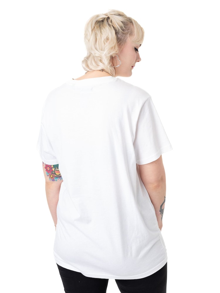 Vanilla Underground White Casper Short Sleeved T-Shirt - Image 8 of 8 Vanilla Underground White Casper Short Sleeved T-Shirt - Image 8 of 8