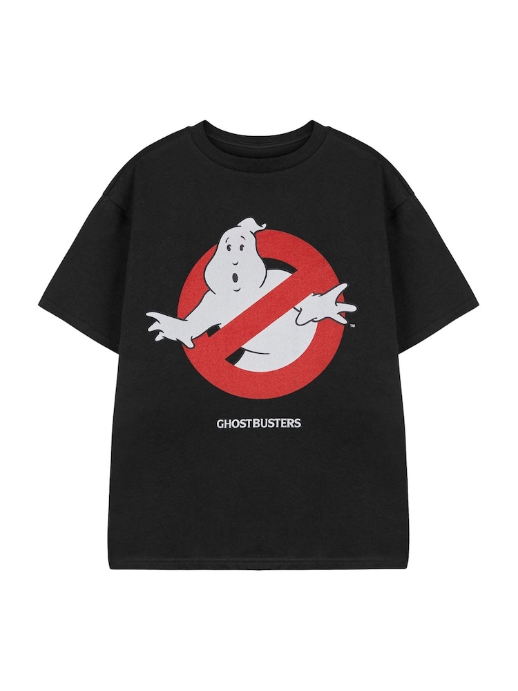 Vanilla Underground Black Ghostbusters Short Sleeved T-Shirt - Image 1 of 6