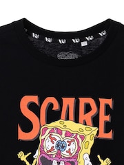 Vanilla Underground Black Sponge Bob Square Pants Short Sleeved T-Shirt - Image 3 of 7