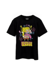 Vanilla Underground Black Sponge Bob Square Pants Short Sleeved T-Shirt - Image 1 of 6
